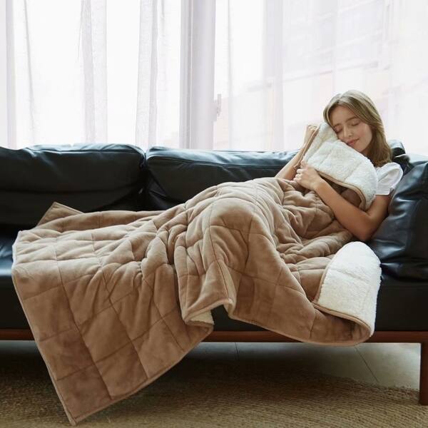 Shop Merrylife Weighted Blanket Adult Kids 10 Lbs Glass Beads