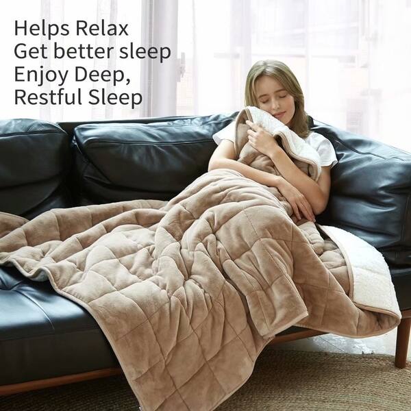 Shop Merrylife Weighted Blanket Adult Kids 10 Lbs Glass Beads