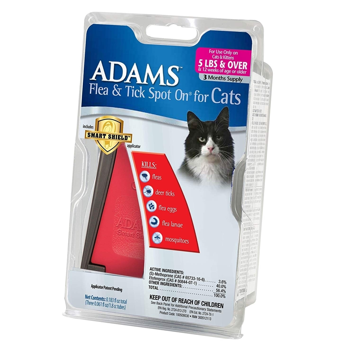 adams flea and tick collar for cats