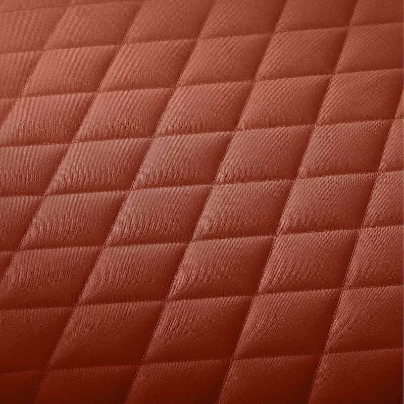 Classic Accessories Montlake® FadeSafe® Rectangle Chaise Seat Quilted Lounge Cushion Cover, Spice