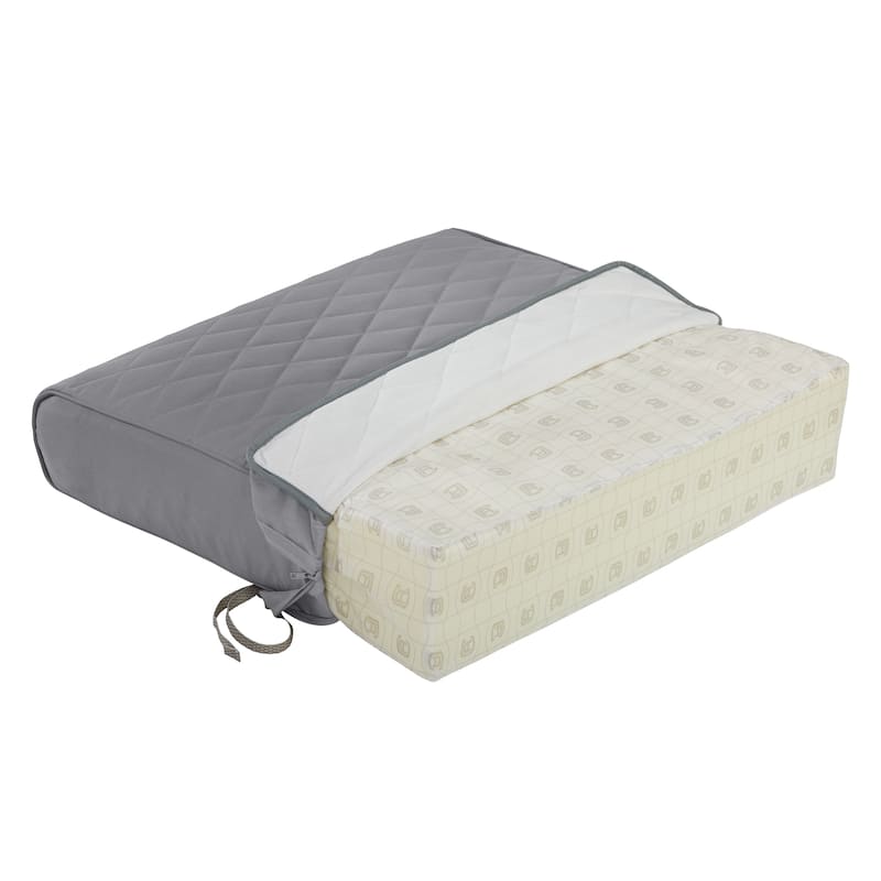 Classic Accessories Montlake® FadeSafe® Rectangle Settee/Bench Seat Quilted Cushion Lounge Cushion, 54"W x 18"D x 3"H