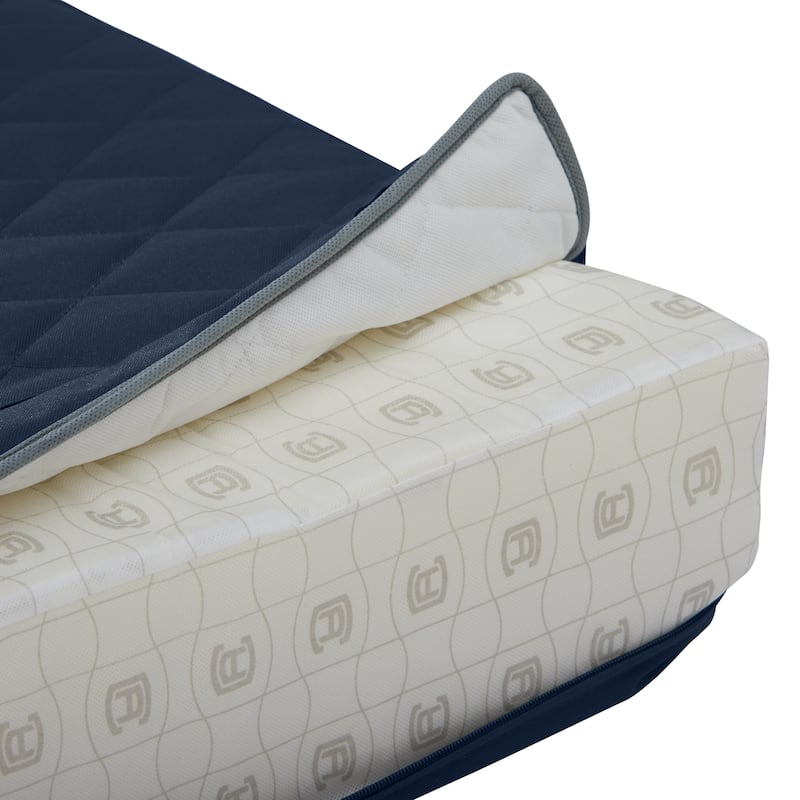 Classic Accessories Montlake® FadeSafe® Rectangle Chaise Seat Quilted Lounge Cushion, 72"L x 21"W x 3"H