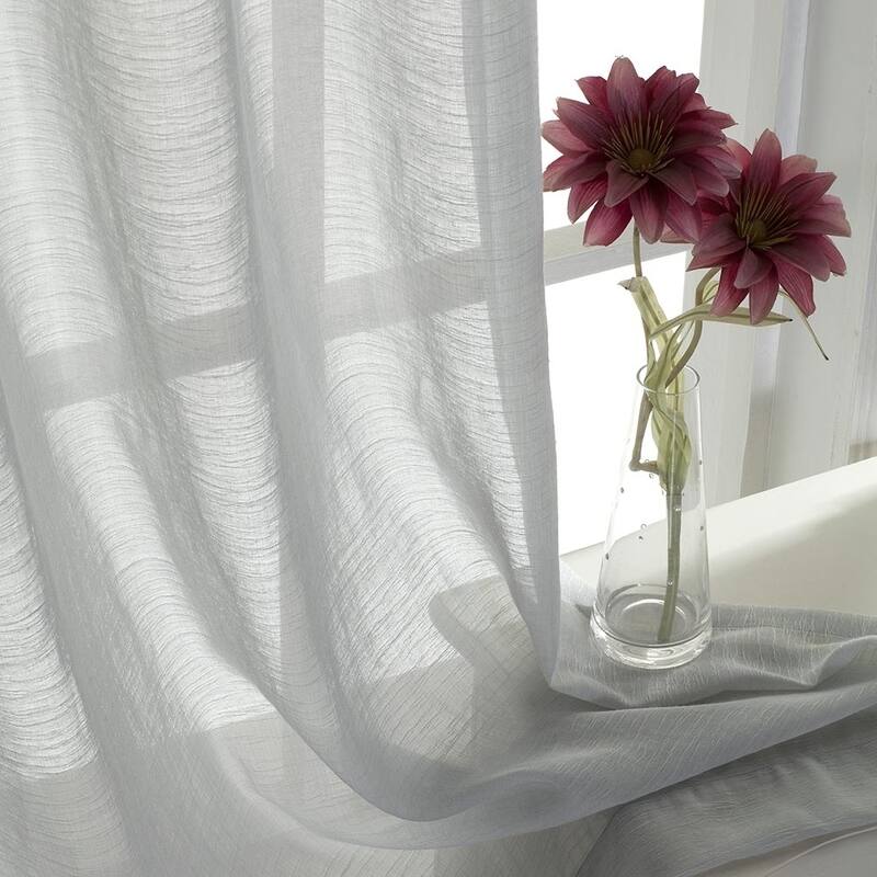 Porch & Den Carillion Jacquard Semi-sheer Patio Panel