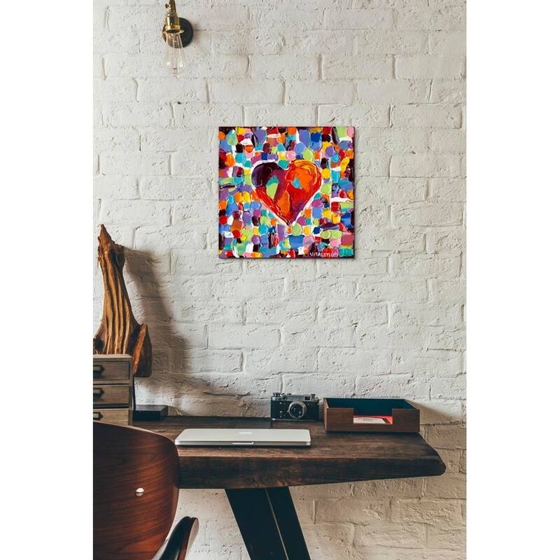 Porch & Den Carolee Vitaletti 'Mosaic Heart III' Canvas Wall Art