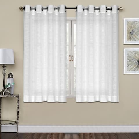 Buy Blue Sheer Curtains Online At Overstock Our Best Window Treatments Deals