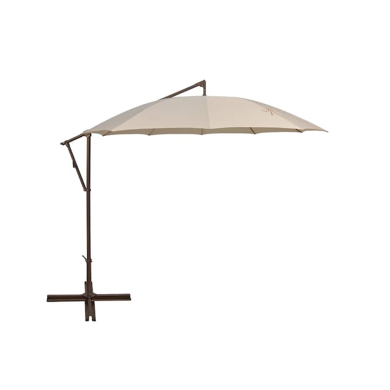 SimplyShade Santorini 10-feet Round Cantilever Umbrella