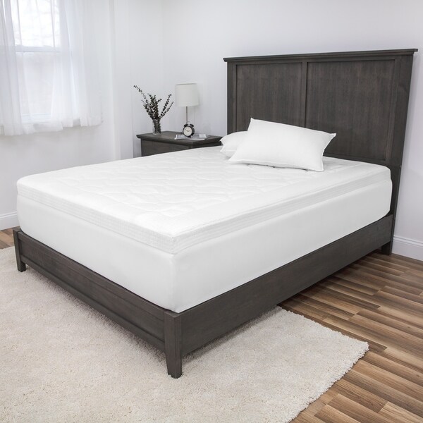 Shop SensorPEDIC Euro Majestic 3Inch Quilted Memory Foam Mattress