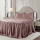 preview thumbnail 2 of 3, The Gray Barn Lazy Acres Pintuck Ruffle Skirt Bedspread Set