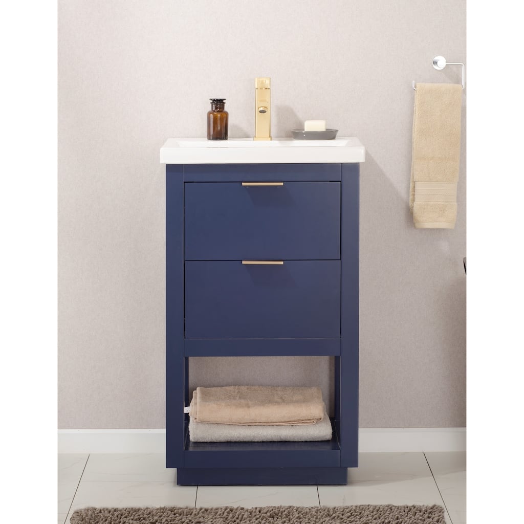 Klein 24" Single Sink Vanity in Blue