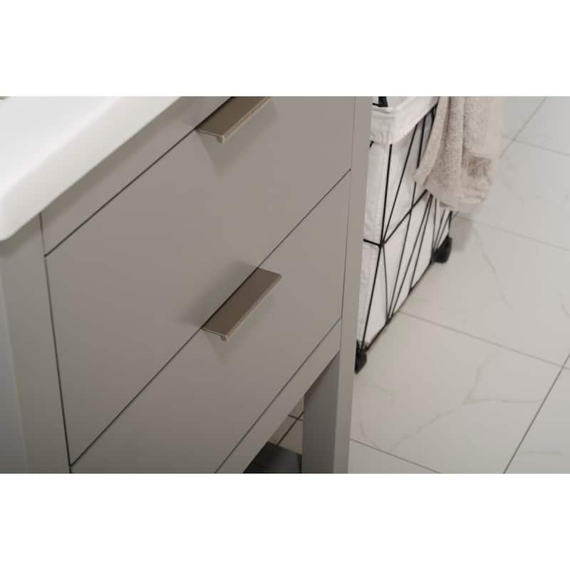Klein 24" Single Sink Vanity in Grey