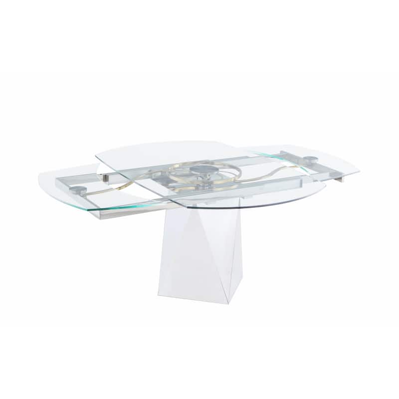 Somette Ariela Dining Table - Silver