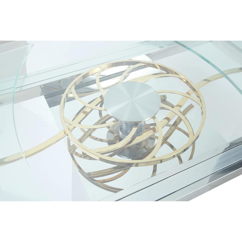 Somette Ariela Dining Table - Silver