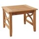 Havenside Home Lowell Teak Patio Side Table - Thumbnail 6