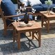 Havenside Home Lowell Teak Patio Side Table - Thumbnail 2