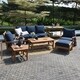 Havenside Home Lowell Teak Patio Side Table - Thumbnail 3