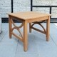 Havenside Home Lowell Teak Patio Side Table - Thumbnail 1