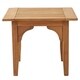 Havenside Home Leon Teak Patio Side Table - Thumbnail 9