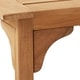 Leon Teak Patio Side Table by Havenside Home - Overstock - 28080460