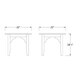 Havenside Home Leon Teak Patio Side Table - Thumbnail 7