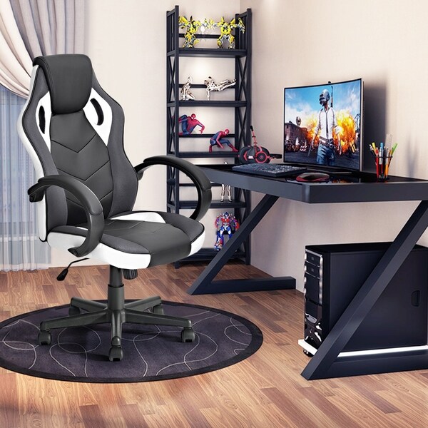 Shop Furniture R Ergonomic Home Office Racing Gaming Chair - On Sale ...