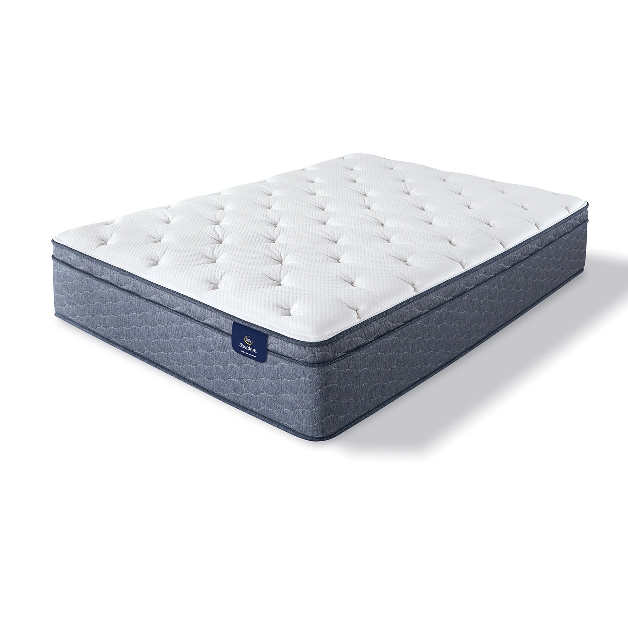 Serta sleeptrue malloy eurotop plush mattress discount
