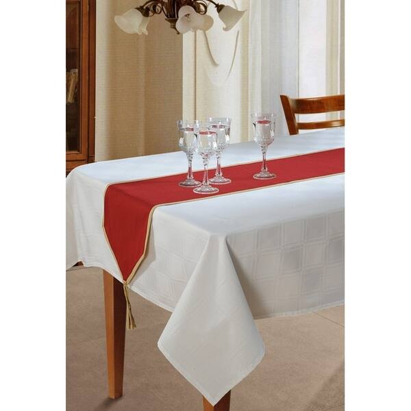 Shop In Sattva Home Cotton Solid Table Runner And Dresser Scarves