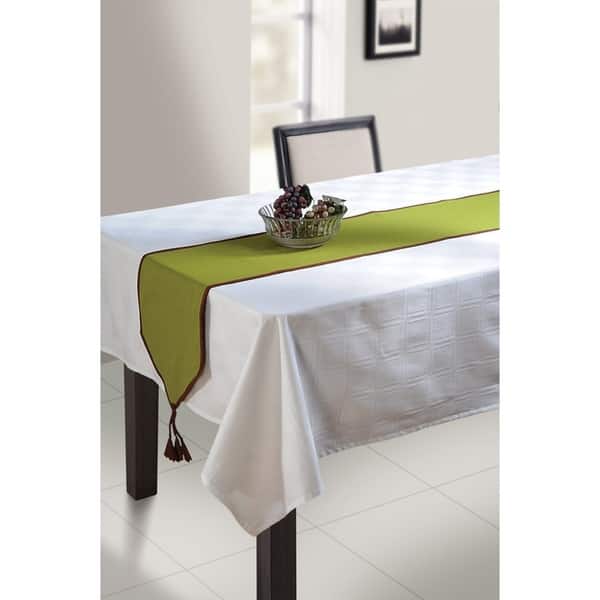Shop In Sattva Home Cotton Solid Table Runner And Dresser Scarves