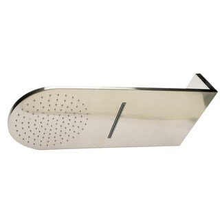 Shop Alfi Brand Rain10rw Bn Brushed Nickel 10 Wall Mounted Square