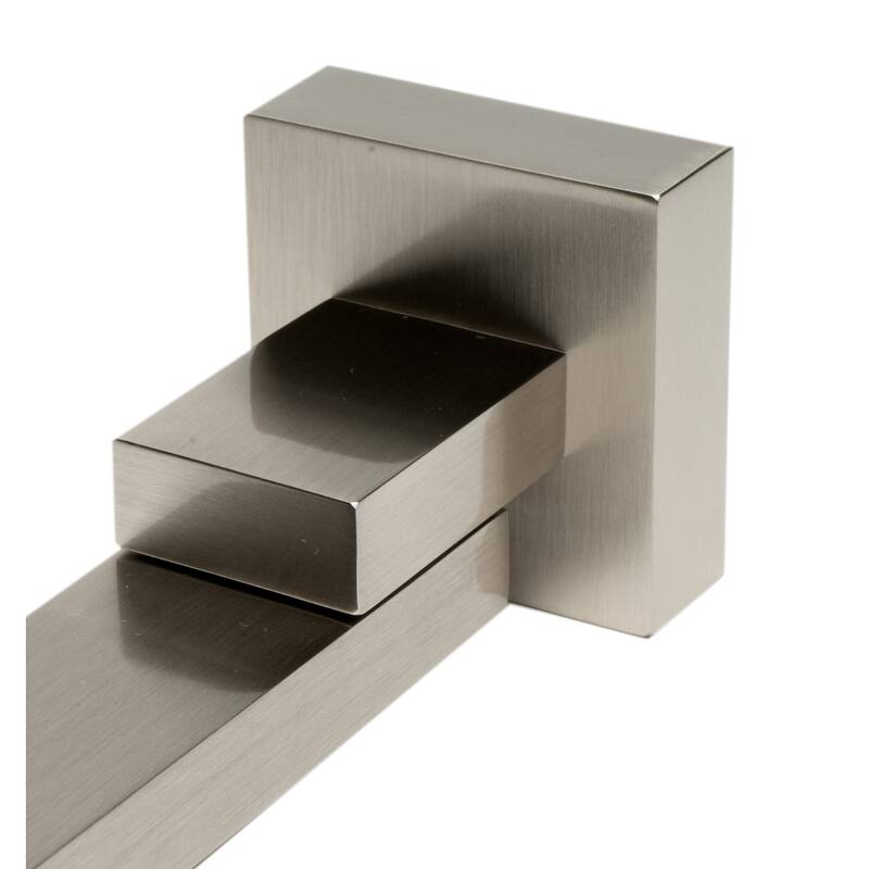 ALFI brand AB7701-BN Brushed Nickel Square Foldable Tub Spout - Silver