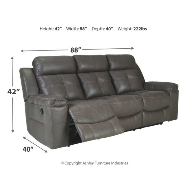 ashley 3 seater recliner sofa