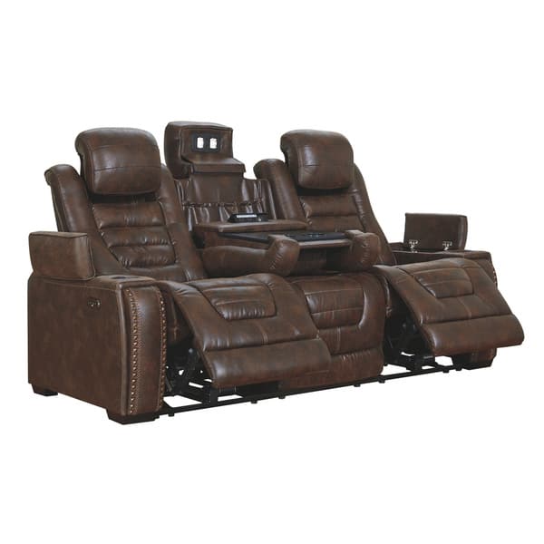 Warnerton Chocolate Power Reclining Collection Youtube