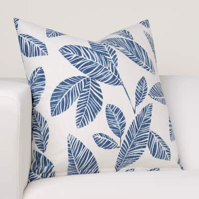 Ernest Hemingway Blue Lagoon Designer Throw Pillow