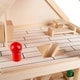 preview thumbnail 3 of 6, Dollhouse for Kids- Classic Pretend Play 2 Story Wood Playset with Furniture Accessories and Dolls by Hey! Play!