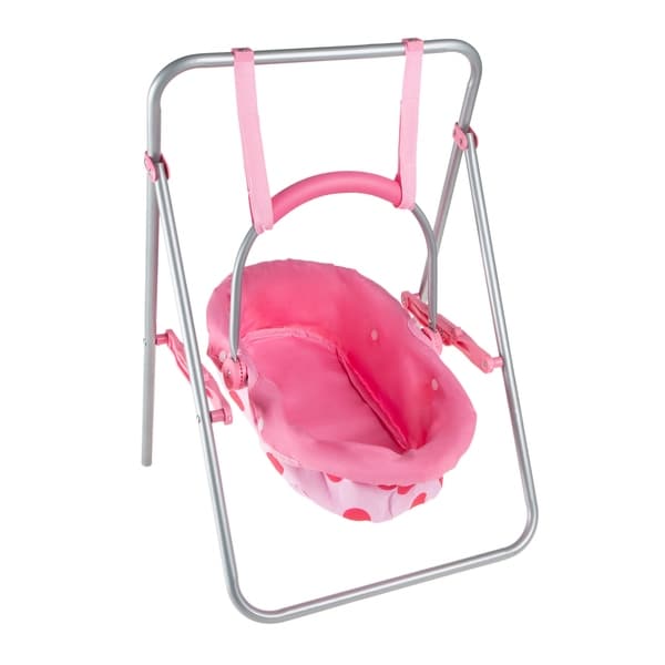 Baby Doll Swing and Carrier Toy- Fits 