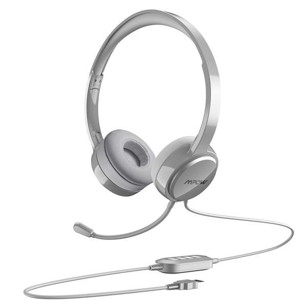 wired headphones with microphone for computer