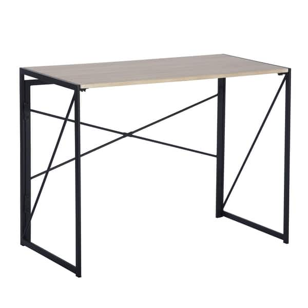 Shop Carbon Loft Searz Folding Computer Desk Modern Simple