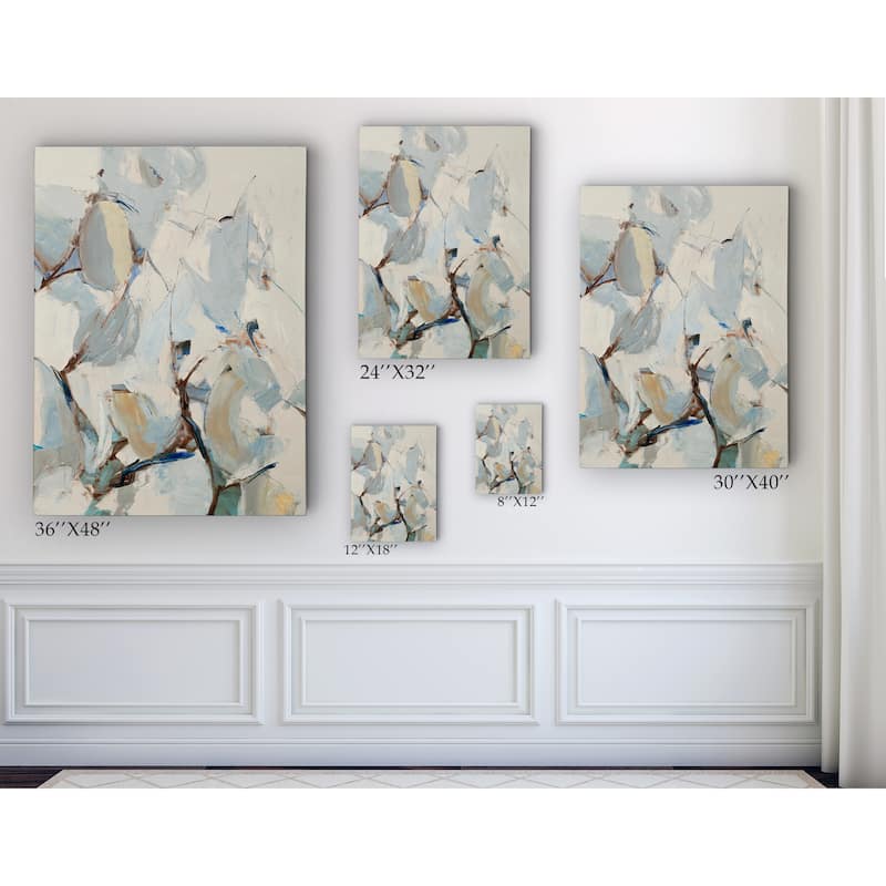 Wind and Pear Tree -Premium Gallery Wrapped Canvas