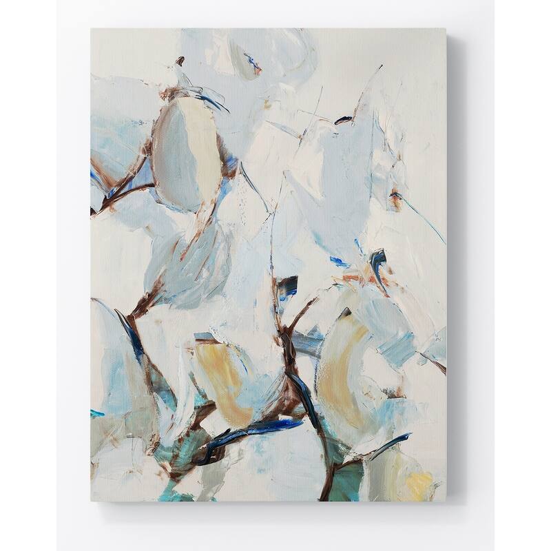 Wind and Pear Tree -Premium Gallery Wrapped Canvas