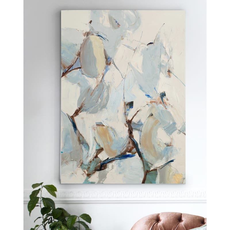 Wind and Pear Tree -Premium Gallery Wrapped Canvas