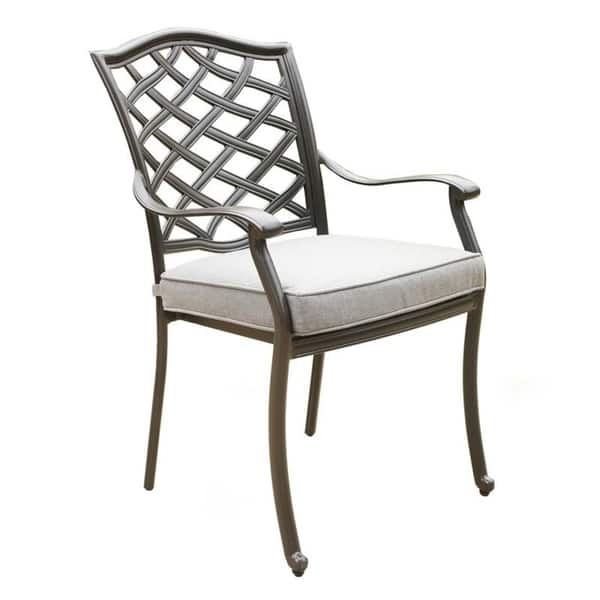 Arcadia 5-piece Outdoor Aluminum Dining Set with Cushions