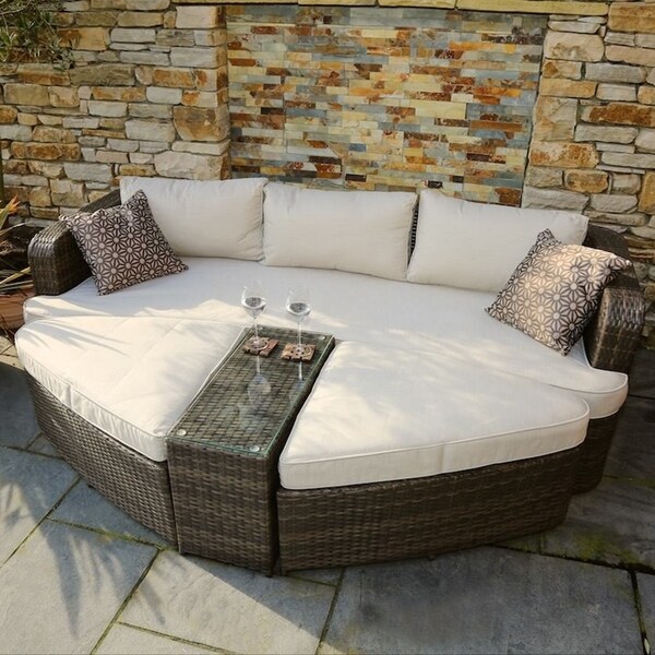4-piece-Wicker-Outdoor-Daybed-Sectional-Furniture-Patio-...