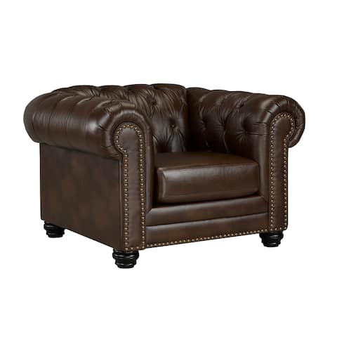 Maryport Top Grain Leather Chair