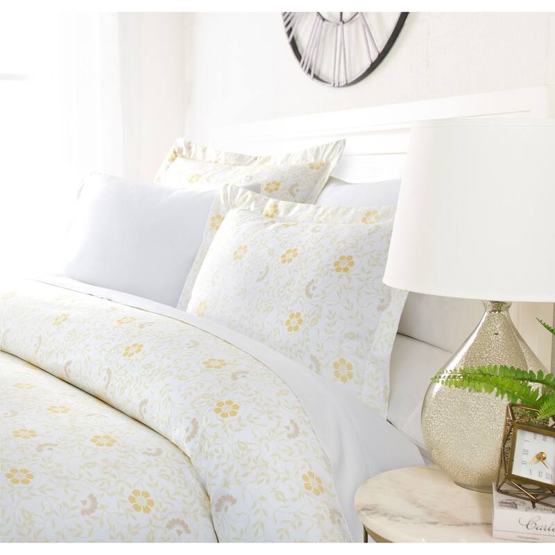 Luxury Botanical Garden Duvet Cover Set by Simply Soft - King - 3 Piece