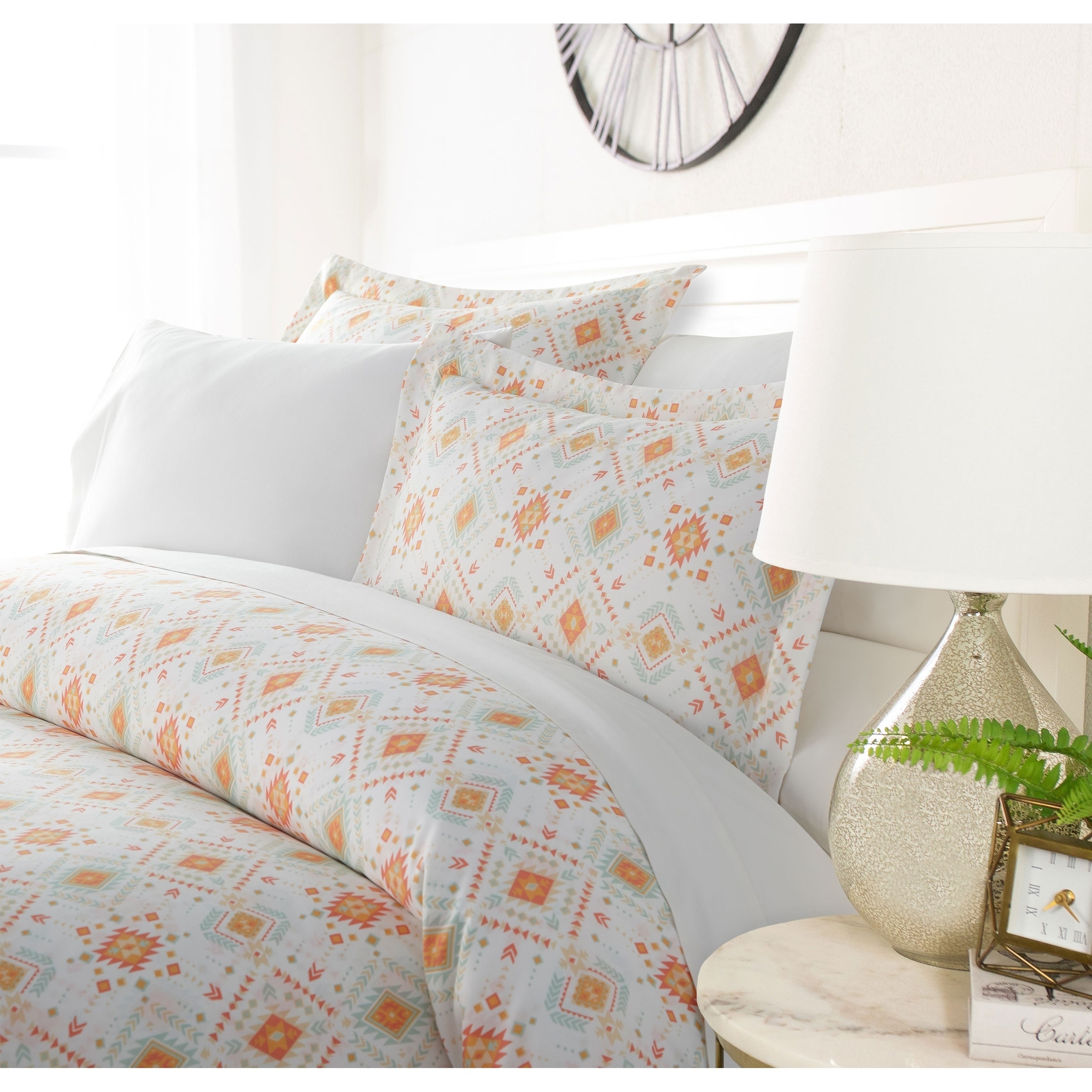 Luxury Tribal 3 Piece Duvet Cover Set by Simply Soft