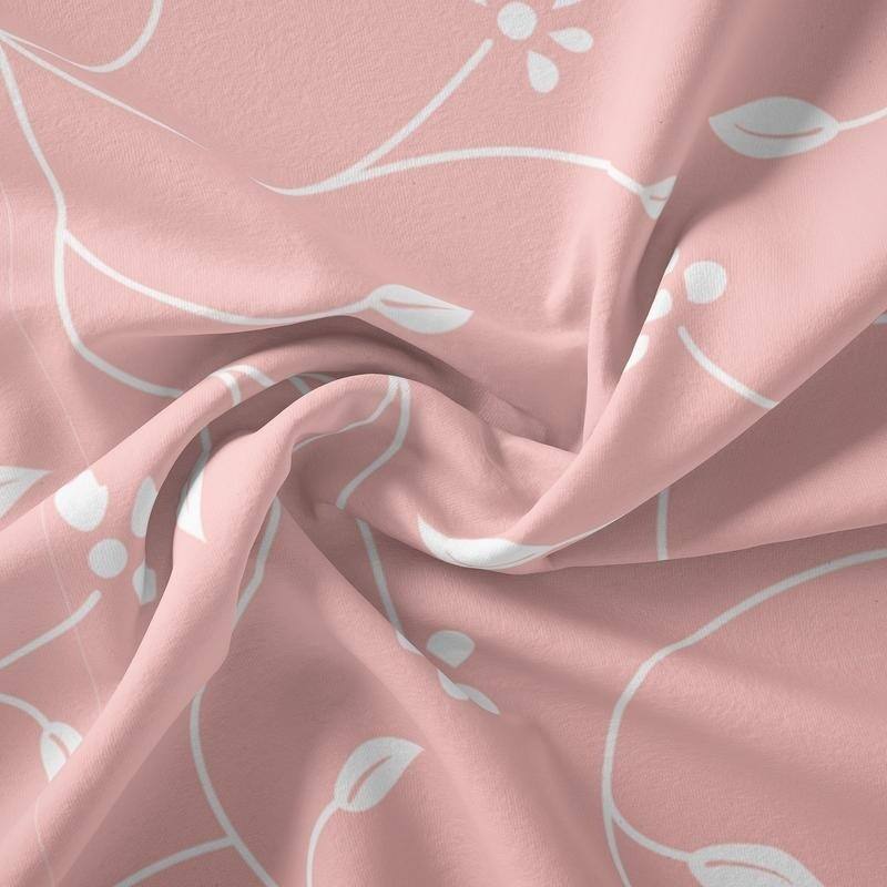 Luxury Rosy Blossoms 3 Piece Duvet Cover Set by Simply Soft