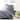 Luxury Rustic Polka 3 Piece Duvet Cover Set