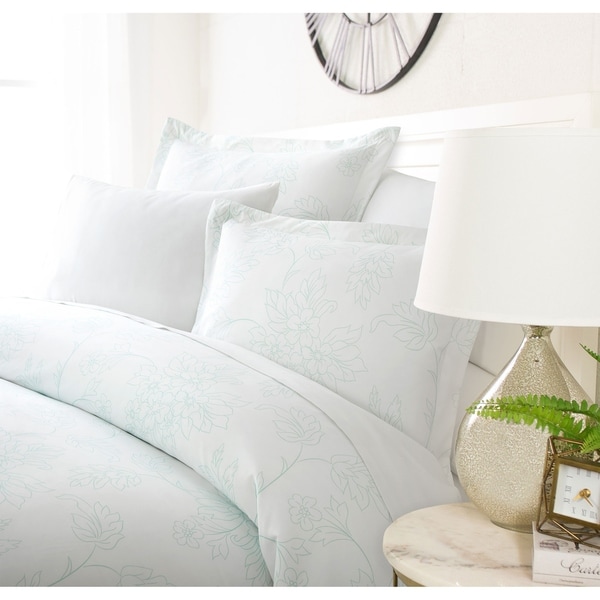 Luxury Perrenials 3 Piece Duvet Cover Set by Sharon Osbourne Home. Opens flyout.