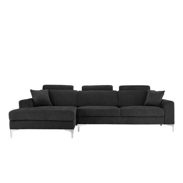 Shop Modern Large Sectional Sofa With Wide Chaise Lounge