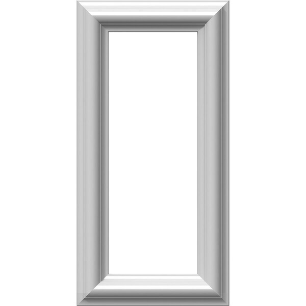 8"W x 16"H x 1/2"P Ashford Molded Classic Wainscot Wall Panel
