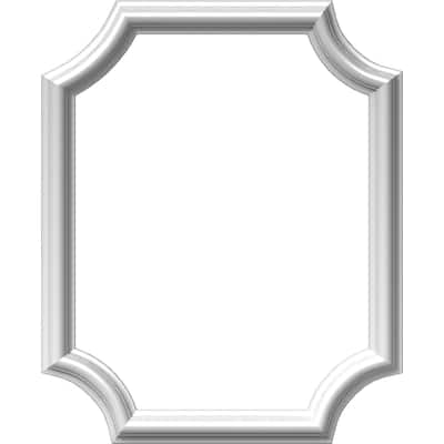 16"W x 20"H x 1/2"P Ashford Molded Scalloped Wainscot Wall Panel